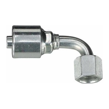 thumbnail image 2 of Gates MegaCrimp Hydraulic Fitting – 6G-6FJX90S (G25179-0606), 90-Degree, 6 Size 2 of 4